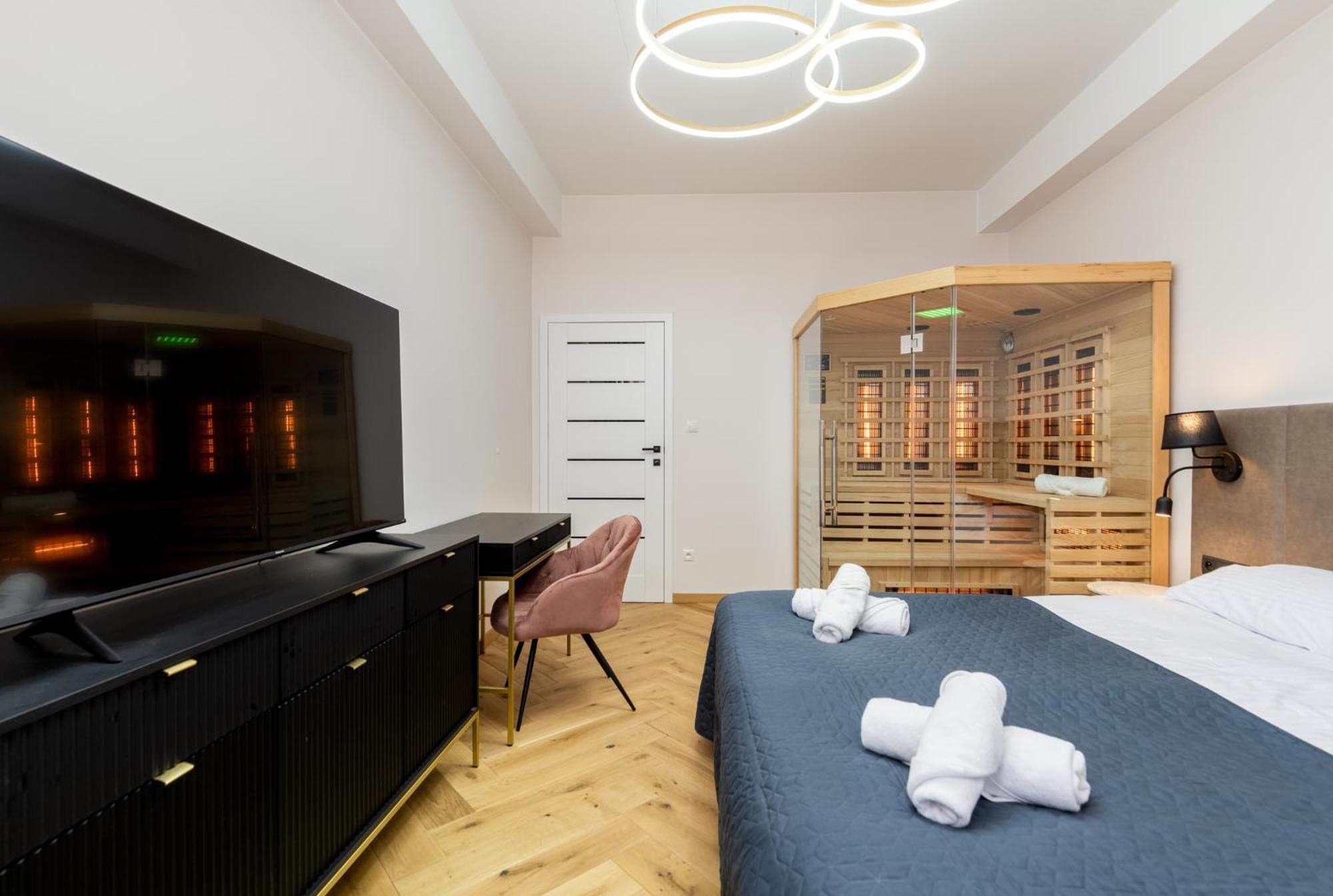 Spa Bedrooms With Sauna&Bath And Free Parking Krasków Exterior foto